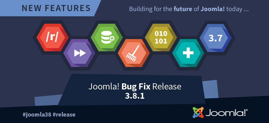 Joomla 3.8.1 Update